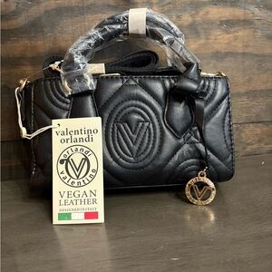 Valentino Orlandi Handbag with Crossbody Bag (Retail $249)